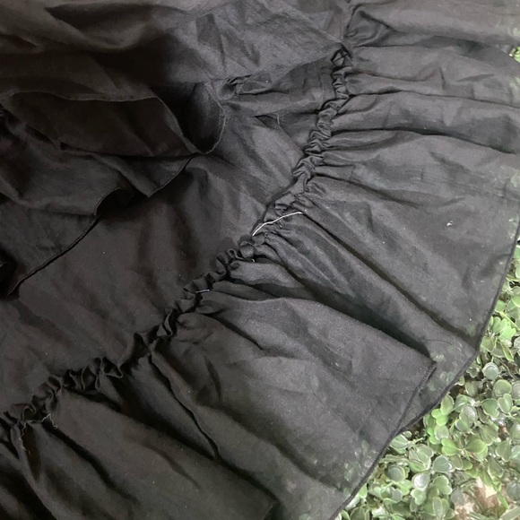 🛍️ Maxi Black Dress. Size- M - Picture 10 of 13